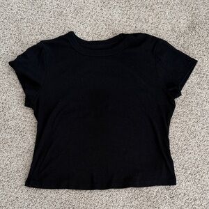 Old Navy Black Crop Top